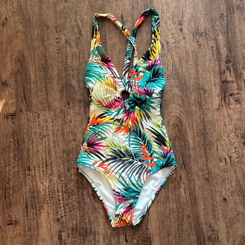Tropical Women’s Swimwear one piece size small